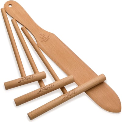 Indigo Crepe Making tool set