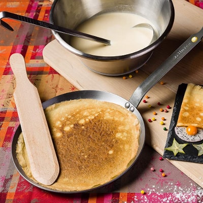 Mineral B Carbon Steel Crepe Pan