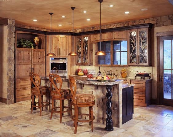 Wood And Glass Cabinets