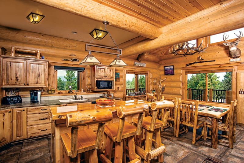 Log-Style Chairs