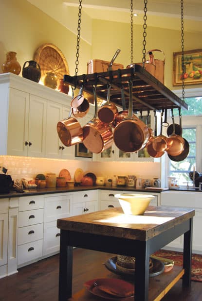Hanging Copper Pots