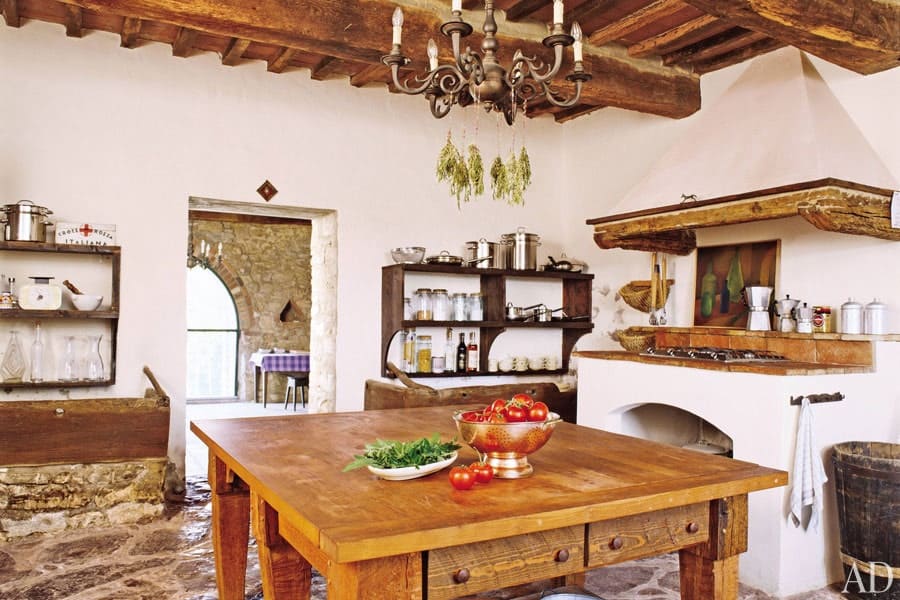 Wooden Stove Hood