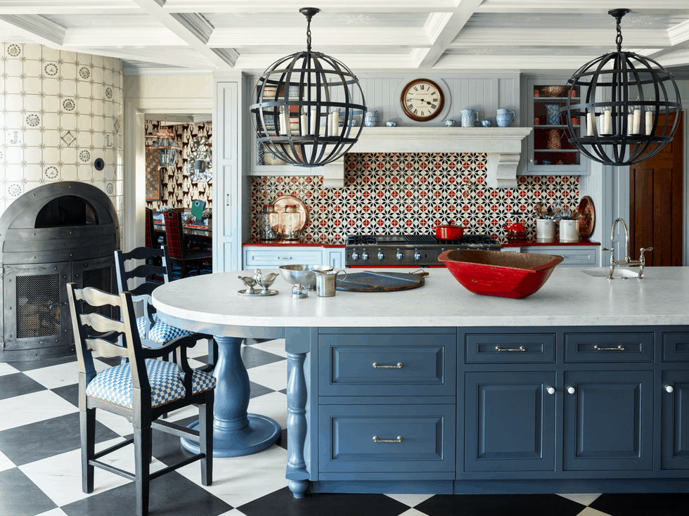 Graphic Backsplash