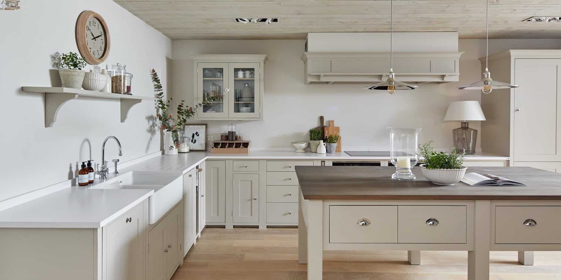 White Rustic Kitchen