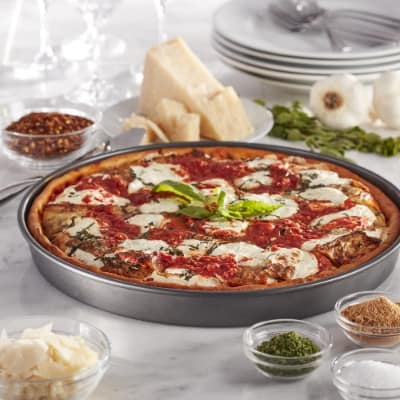 deep dish chicago pizza pan