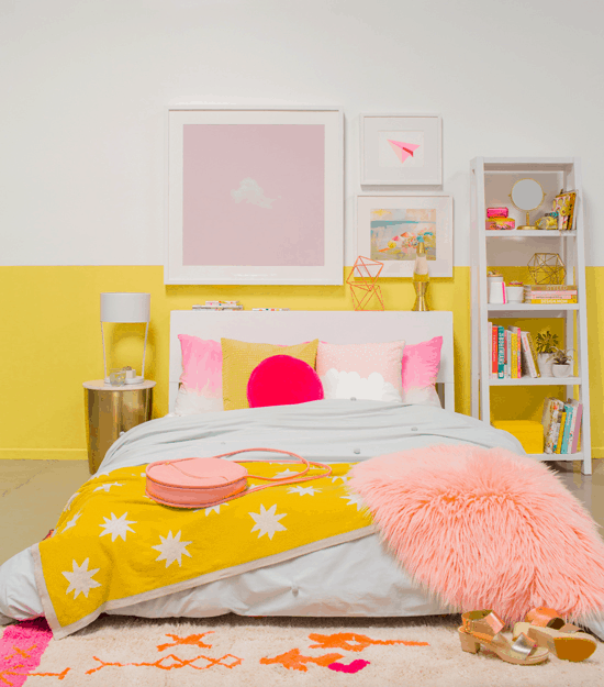 colorblock wall