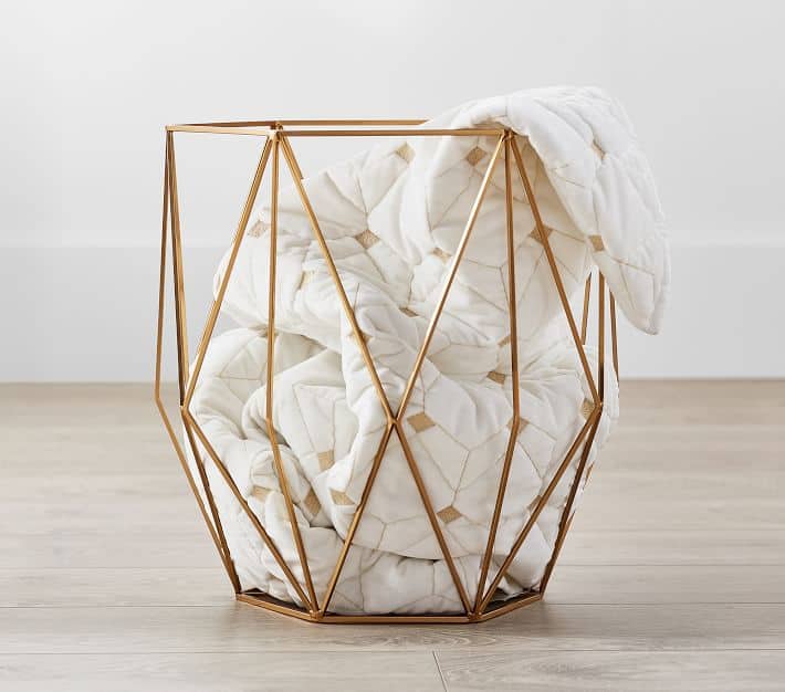 Metal Prism Basket