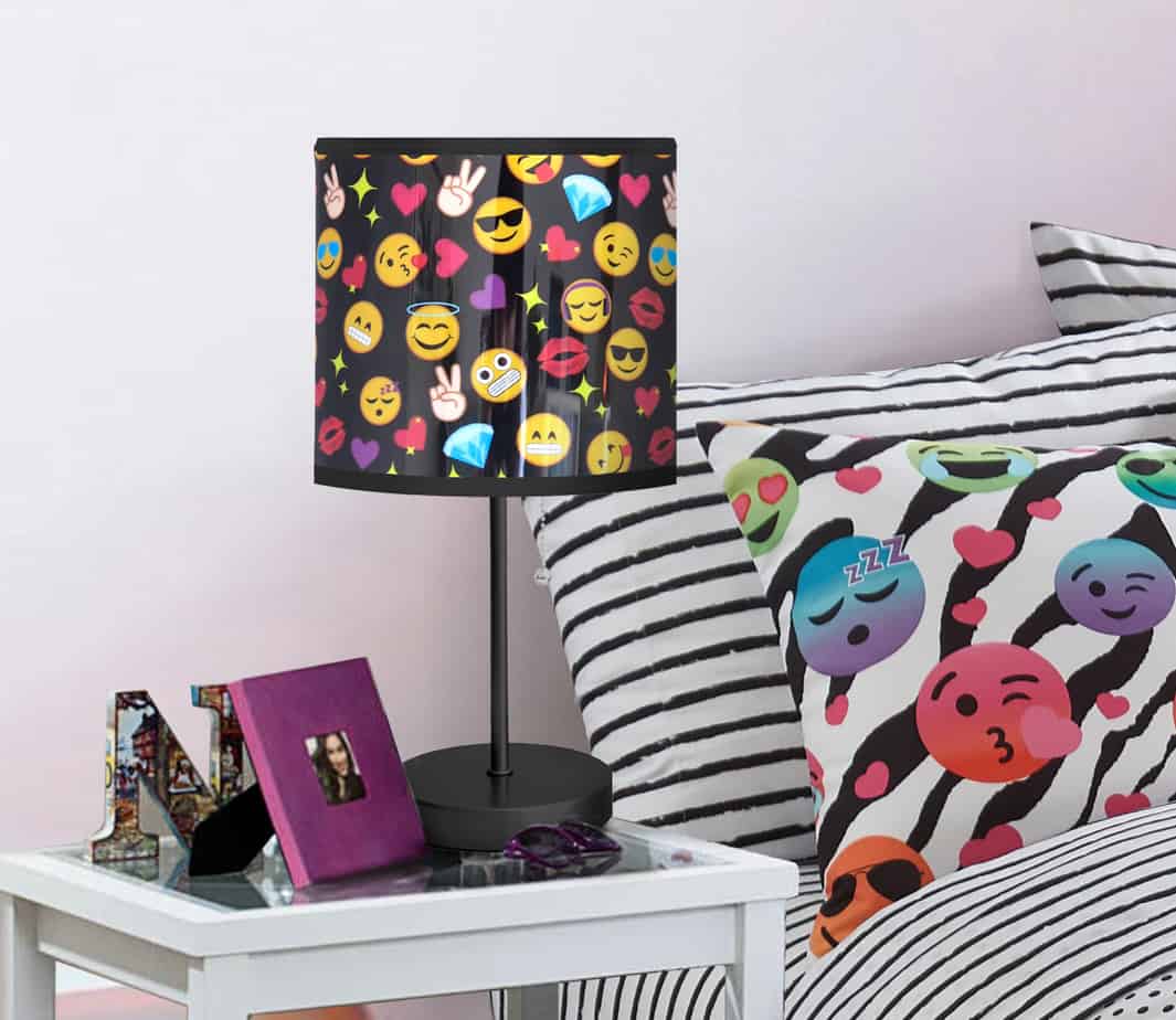 emoji bedside lamp