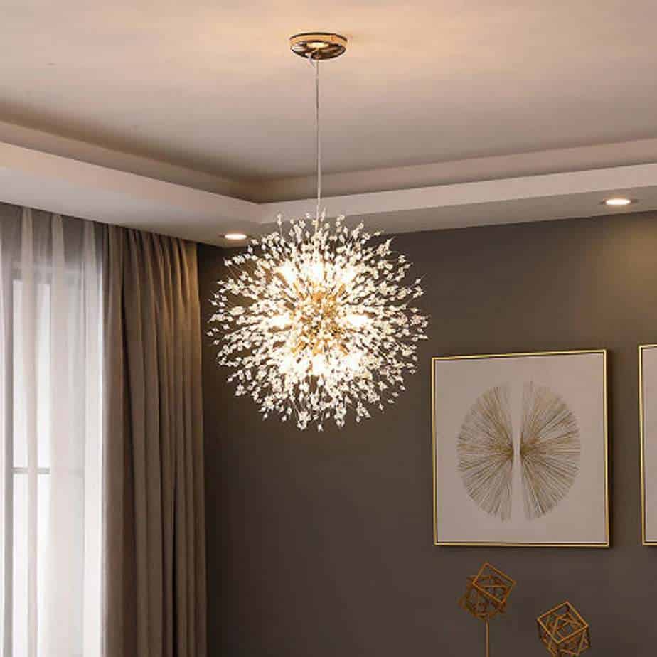 Dandelion Chandelier