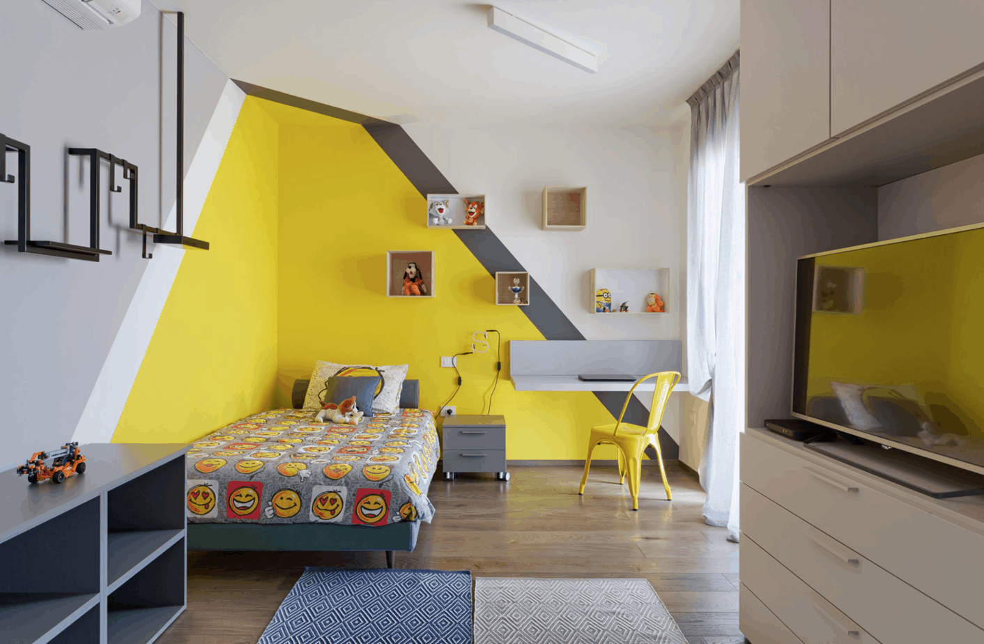 Modern Emoji Bedroom