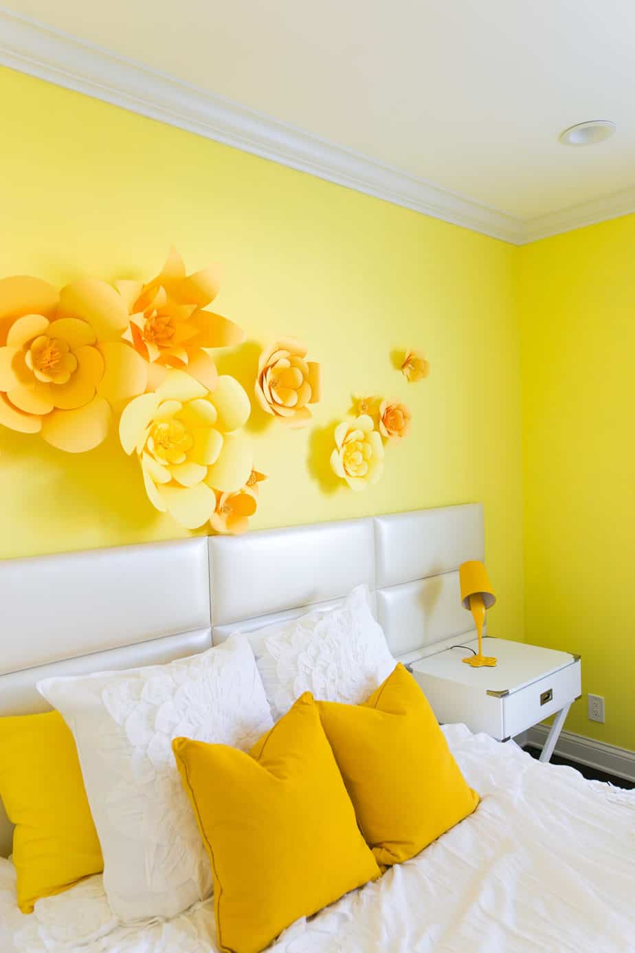 DIY yellow flowers