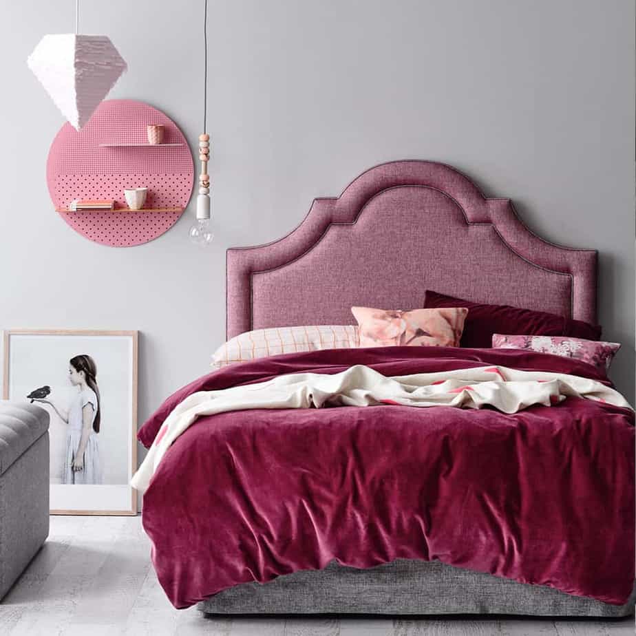 upholstered headboard