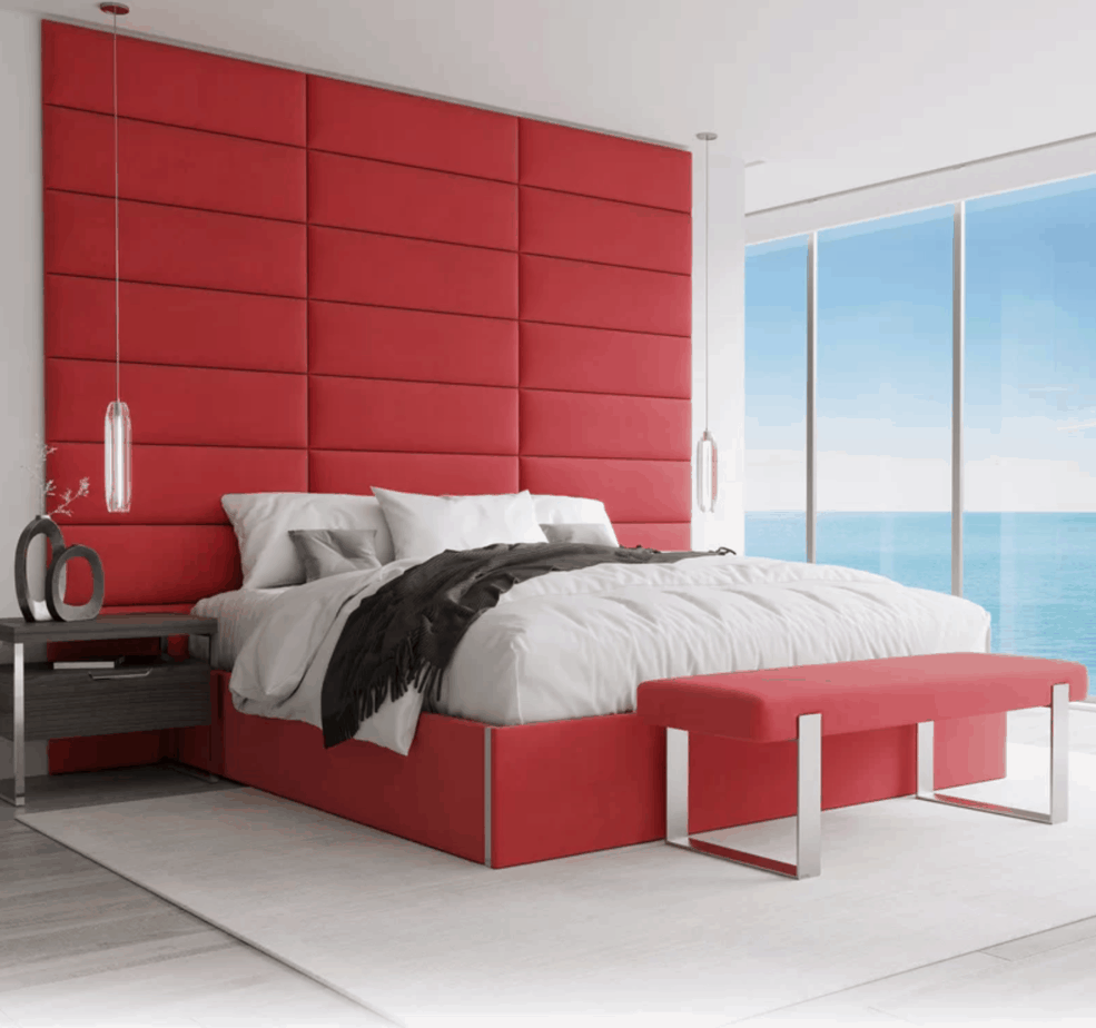 Upholstered Pane Headboard