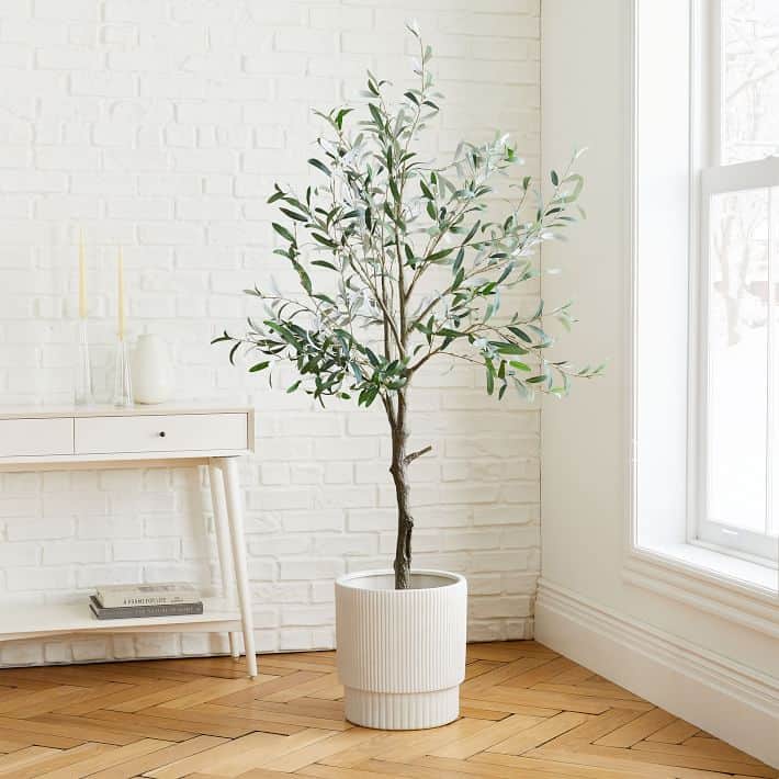 faux olive tree