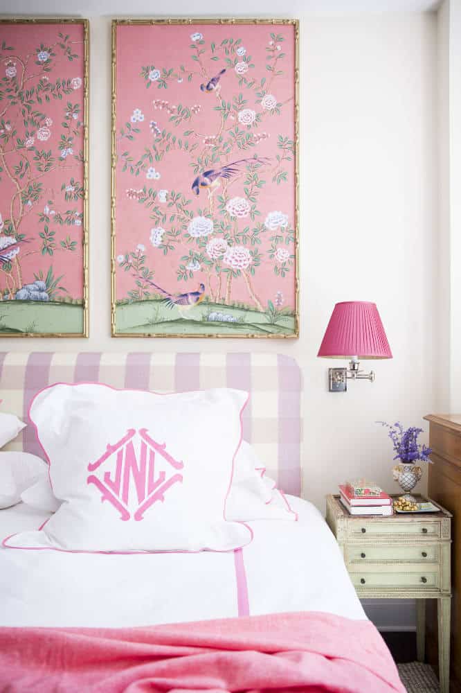 monogrammed pillowcase