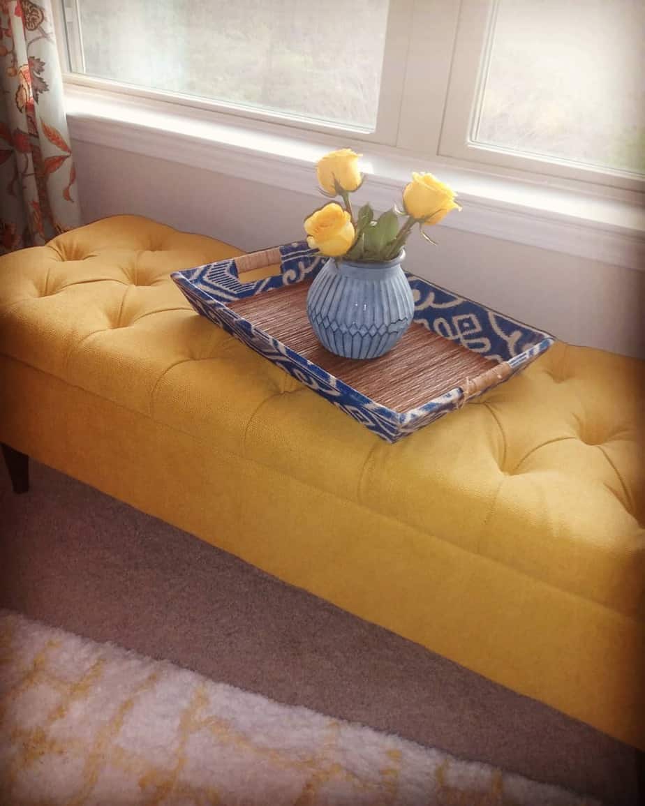 Yellow Storage Bin