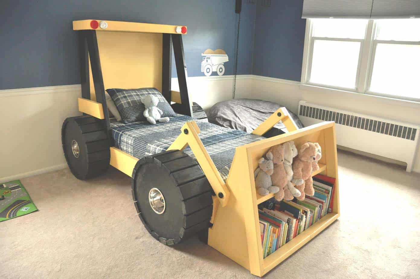 construction truck bed