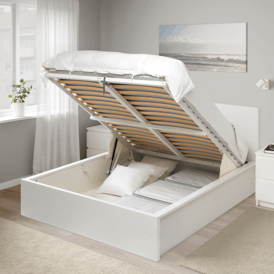 Malm Pull Up Storage Bed
