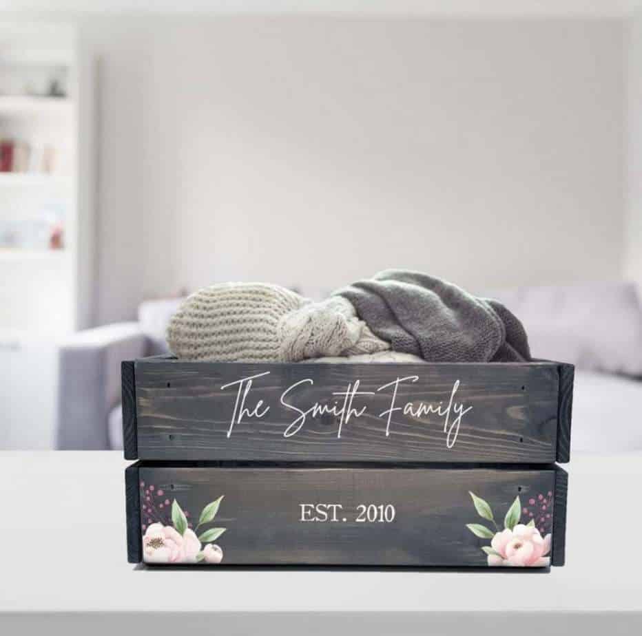 Personalized Crate