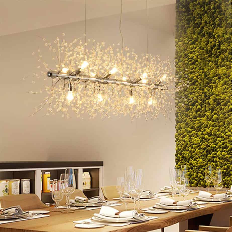 fireworks chandelier