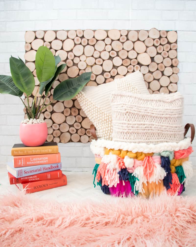 DIY Woven Storage Basket