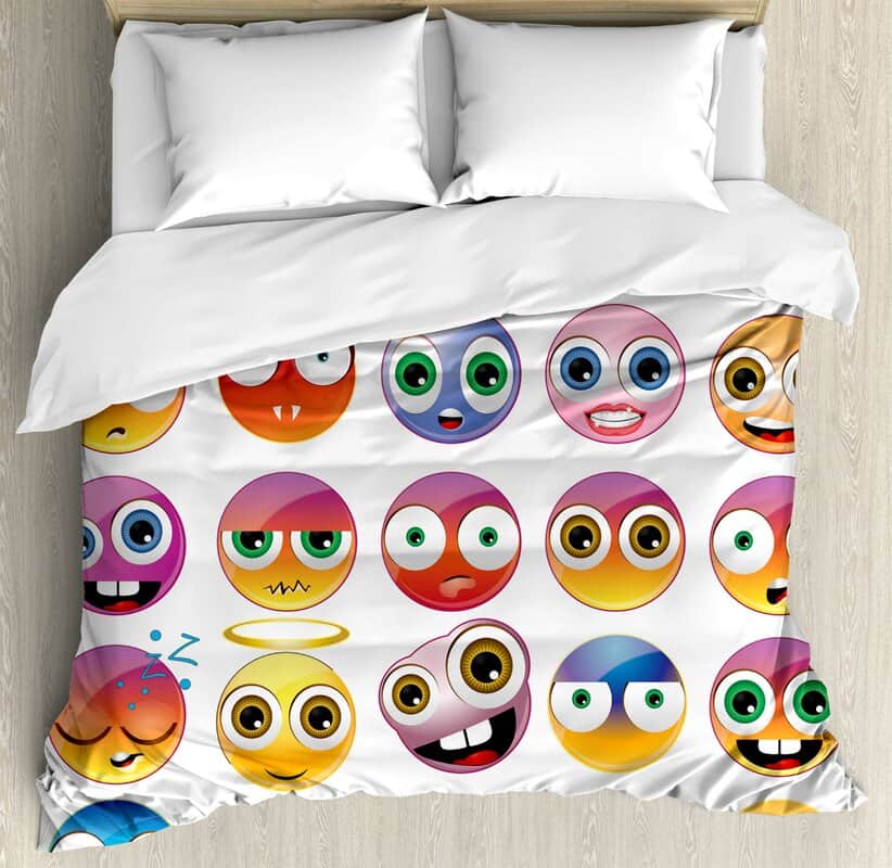 Emoji Duvet Cover Set