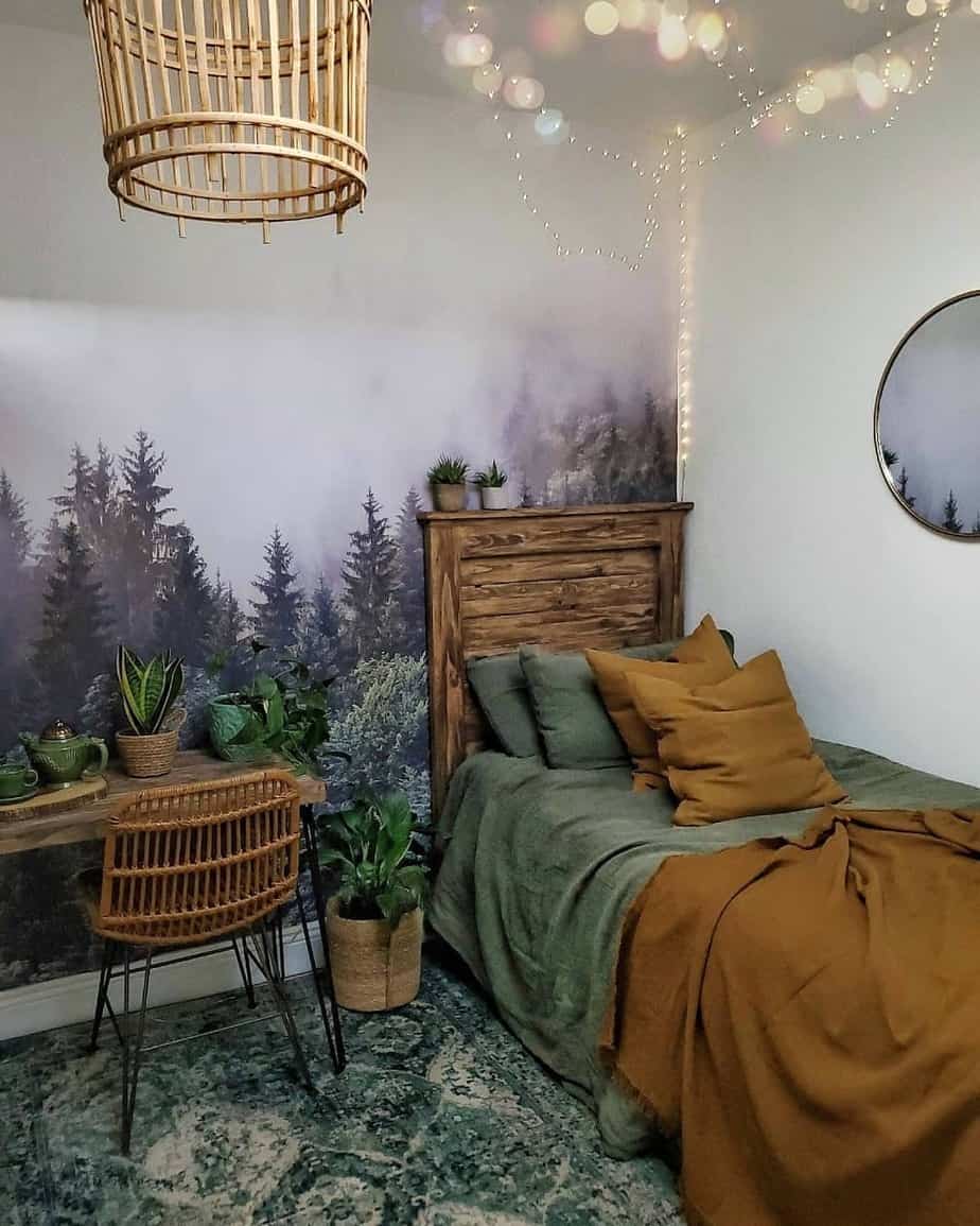 forest mural