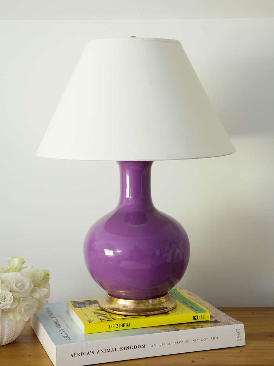 Purple Lamp Base
