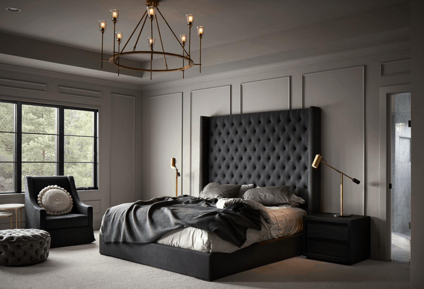 tufted headboard