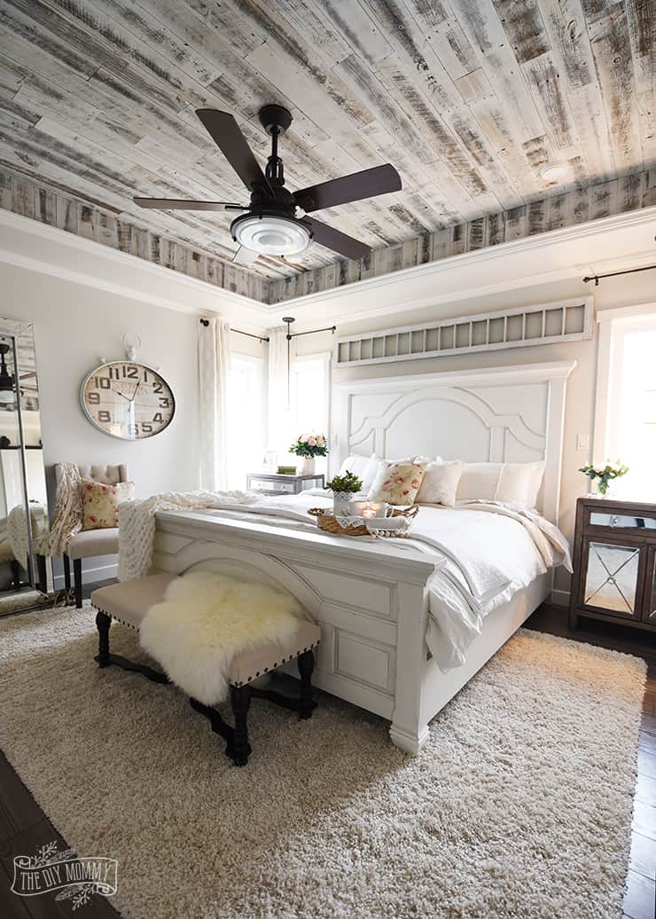 barnwood ceiling