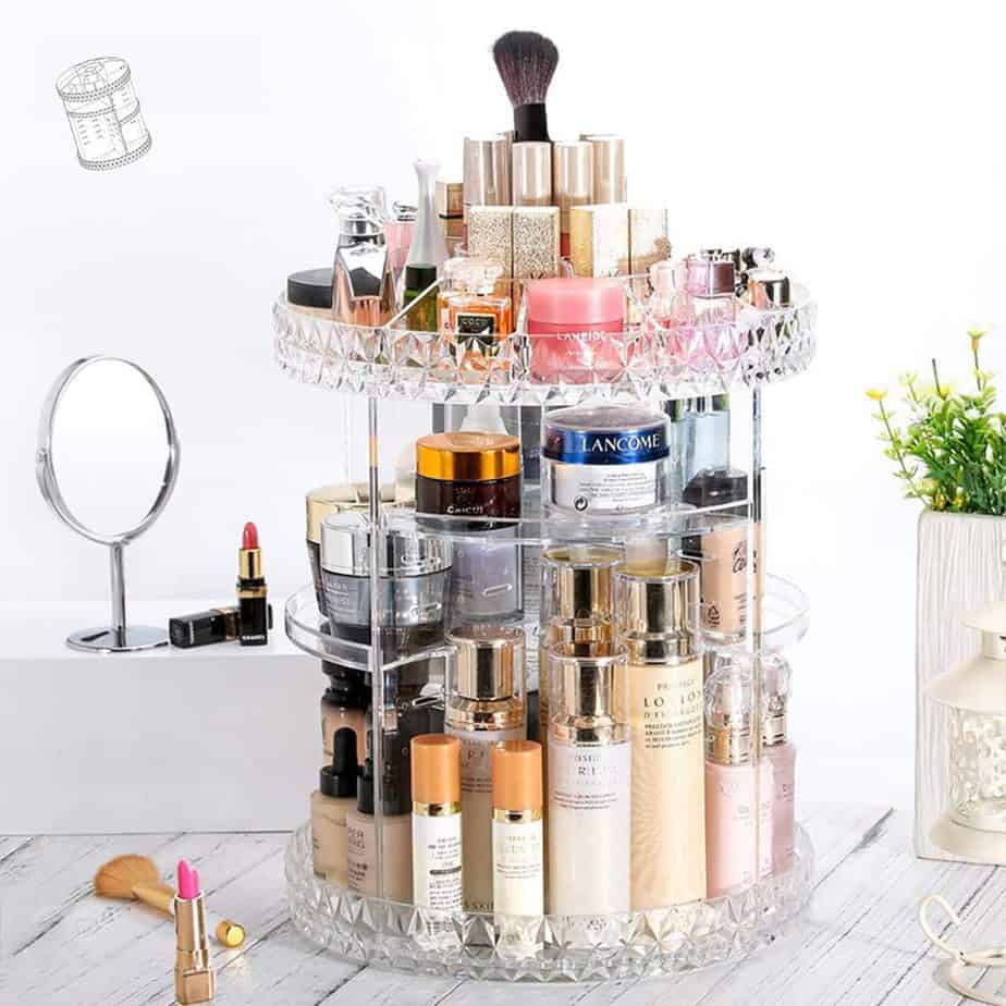 rotating tray