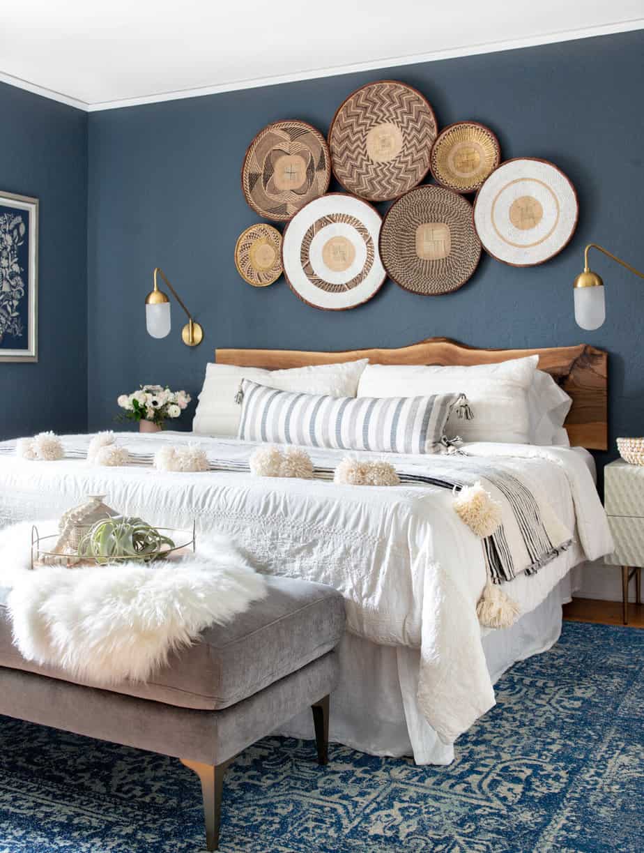 woven basket decor