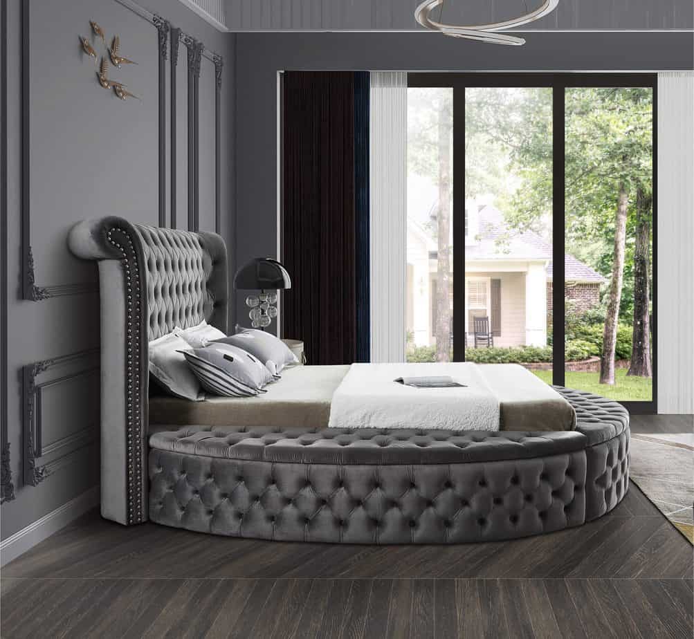 Upholstered Platform Bed