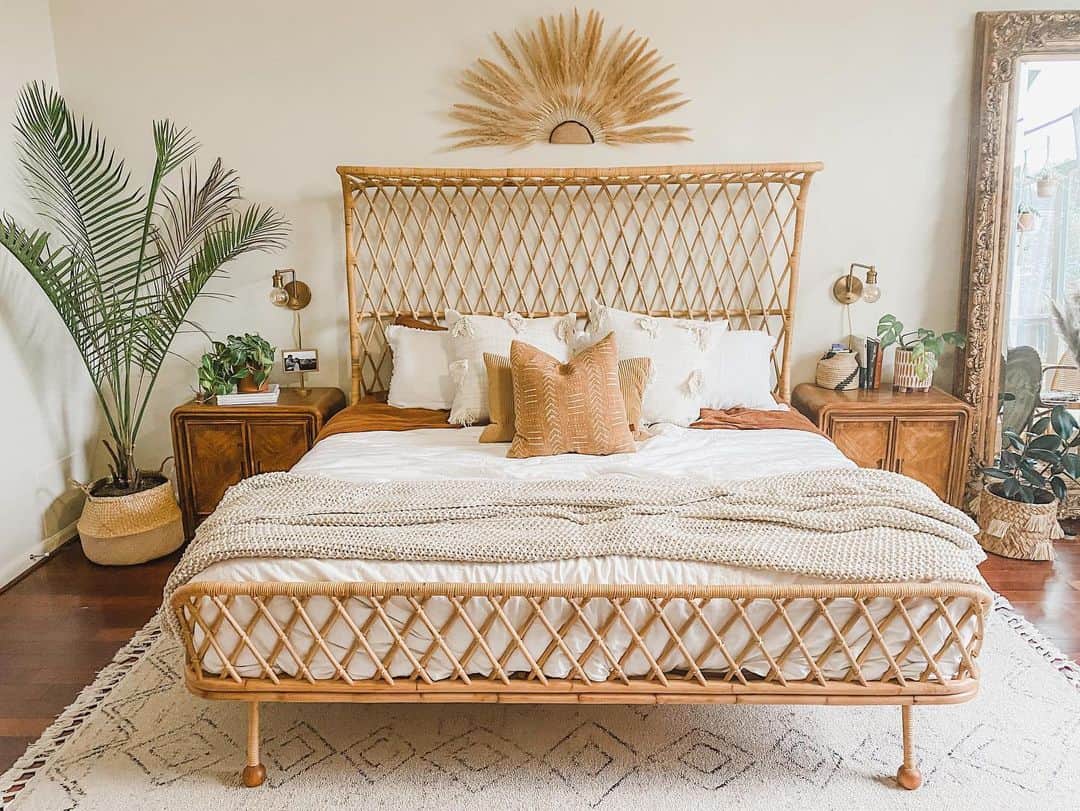 Rattan Bed Frame