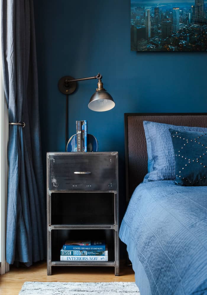 varied blue hues