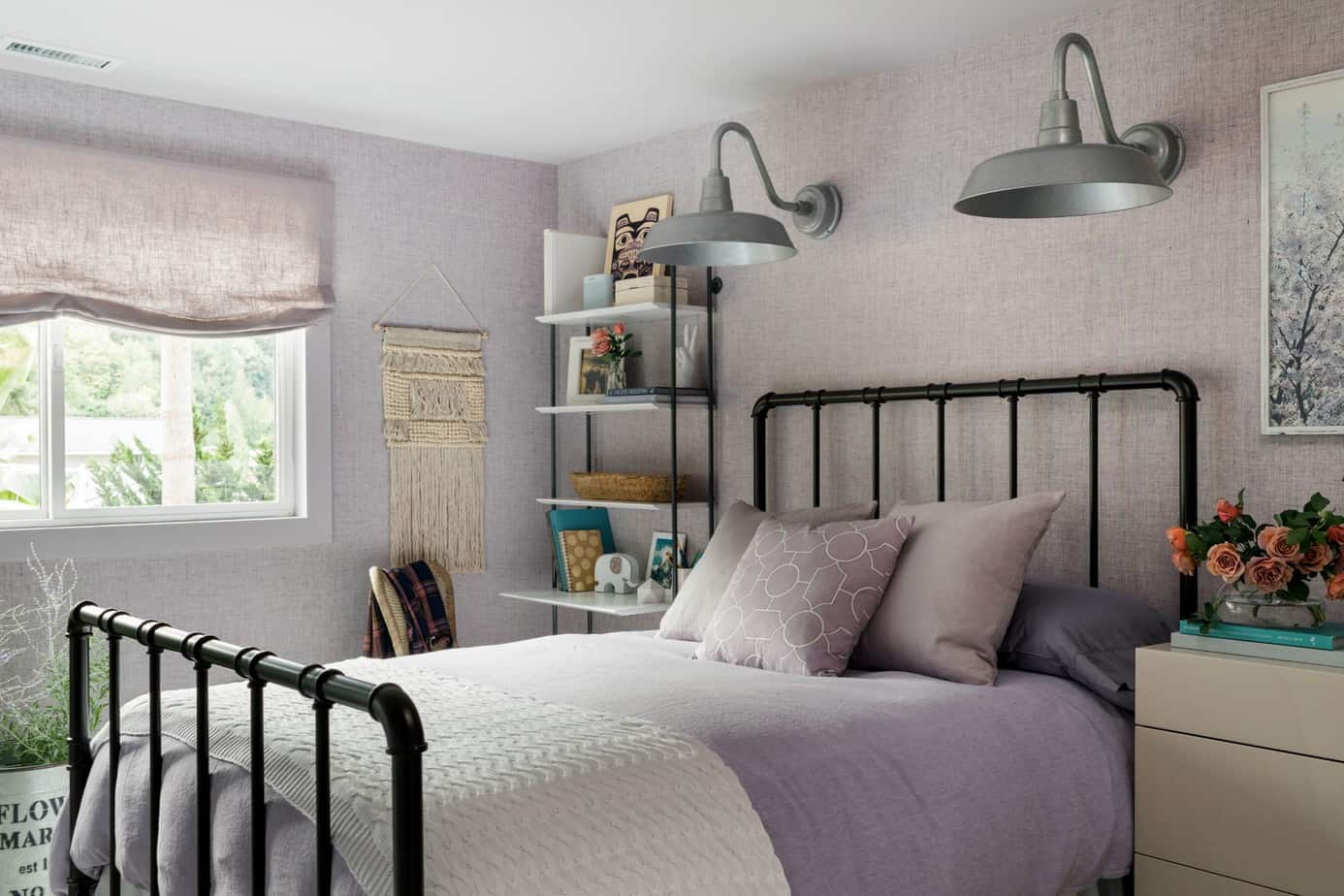 lavender bedroom