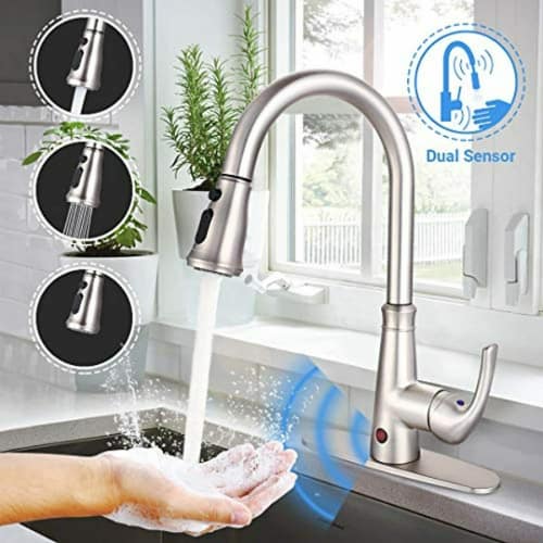 Dalmo Touchless Kitchen Faucet