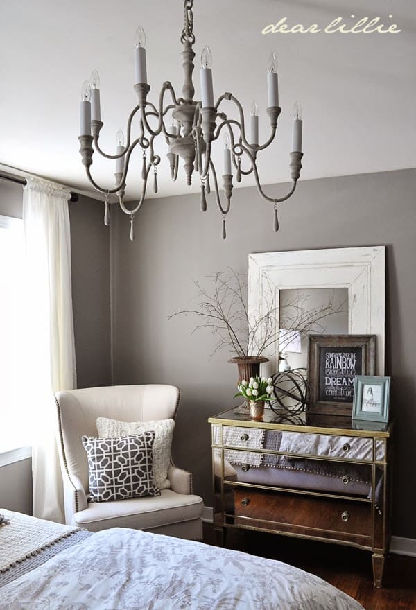 Gray Chandelier
