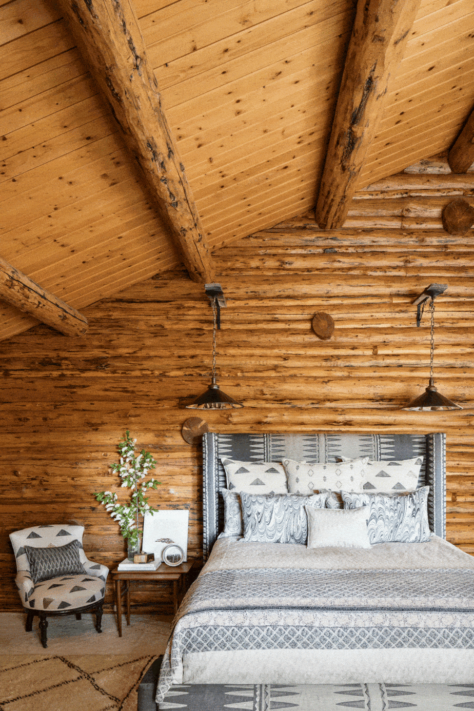 log cabin style