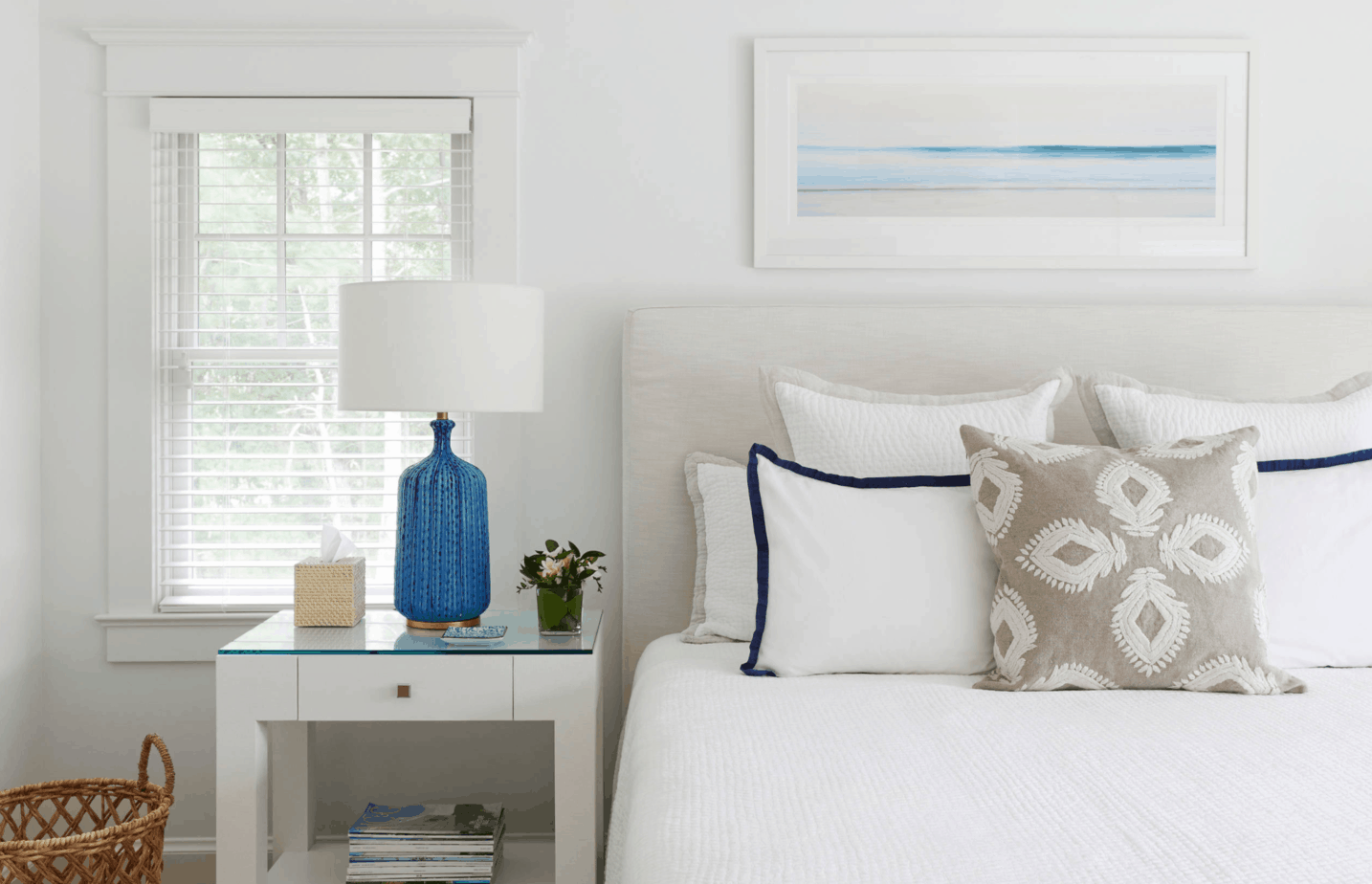 Beautiful Blue Lamp