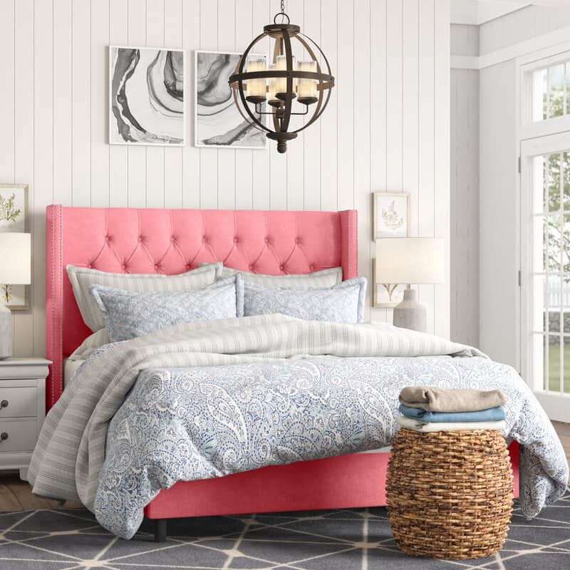 tufted bed
