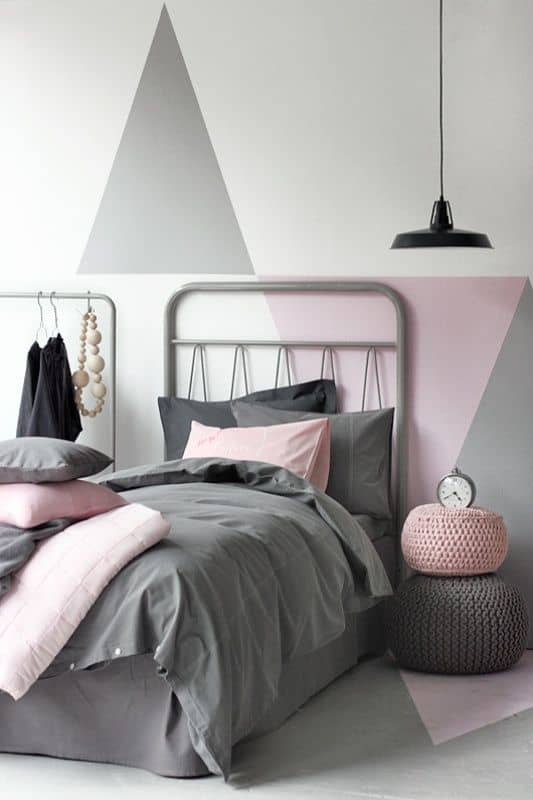 pink and gray