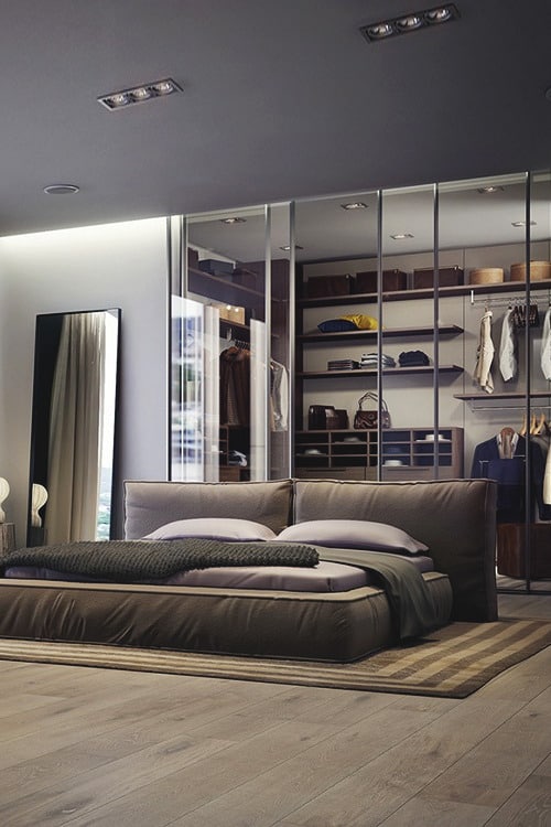 glass closet