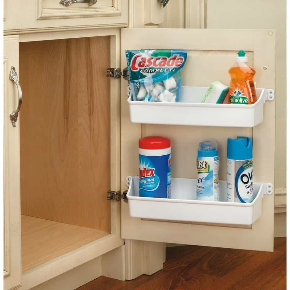 cabinet door organizer