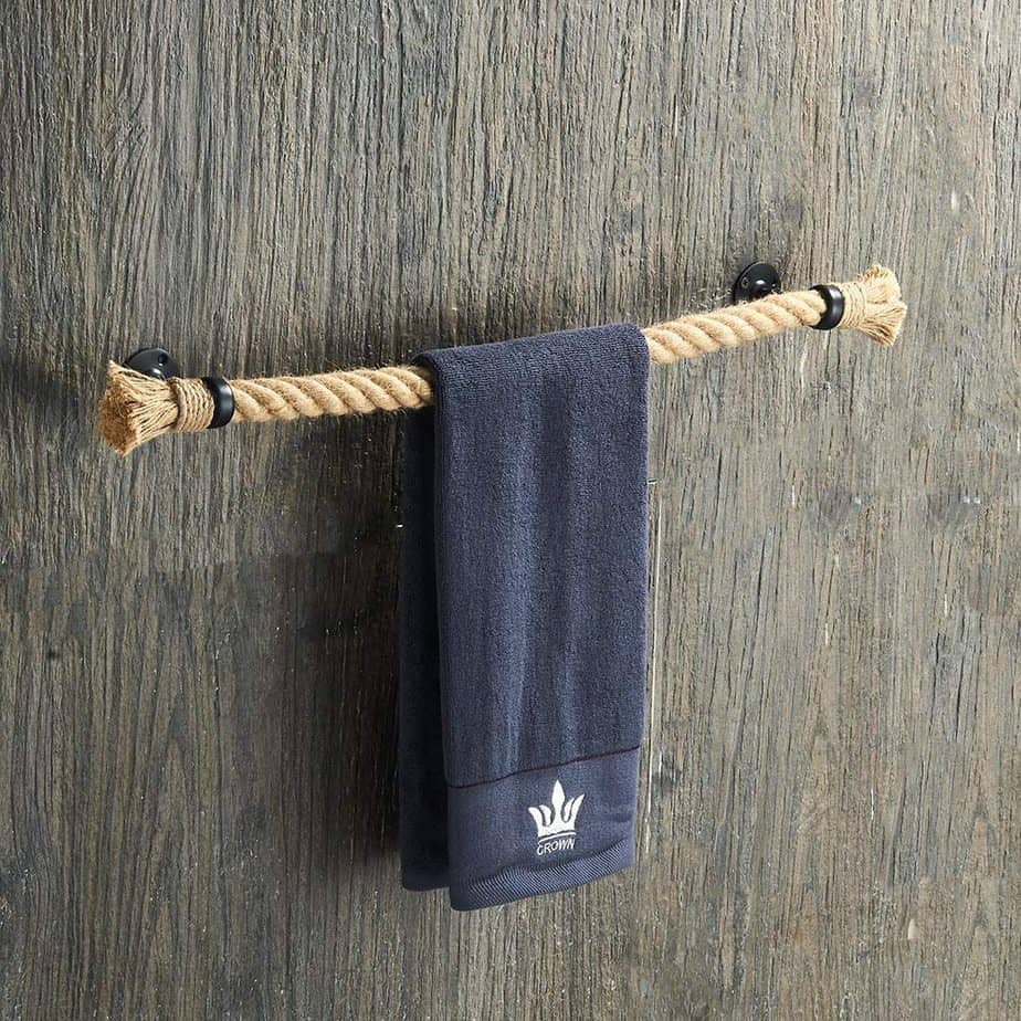 rope towel bar