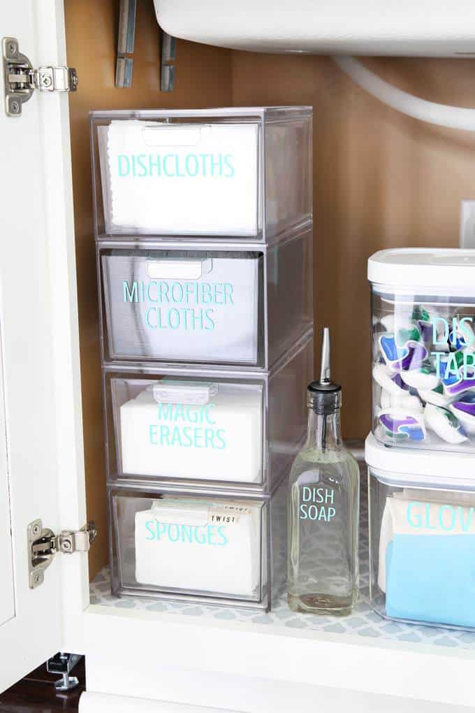 Acrylic Storage Bins