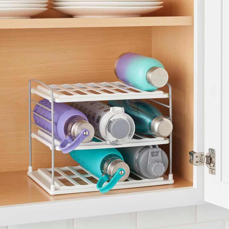 water bottle storage