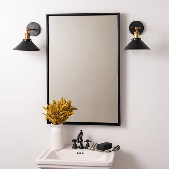 minimalist mirror