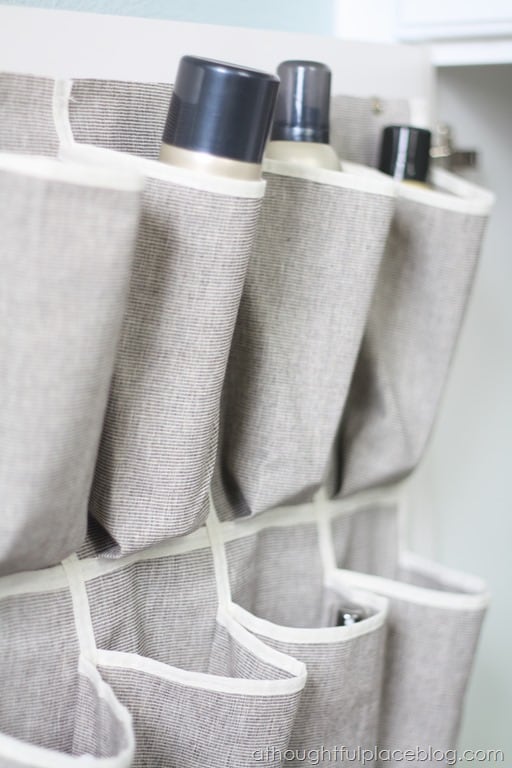 shoe organizer to hold bottles