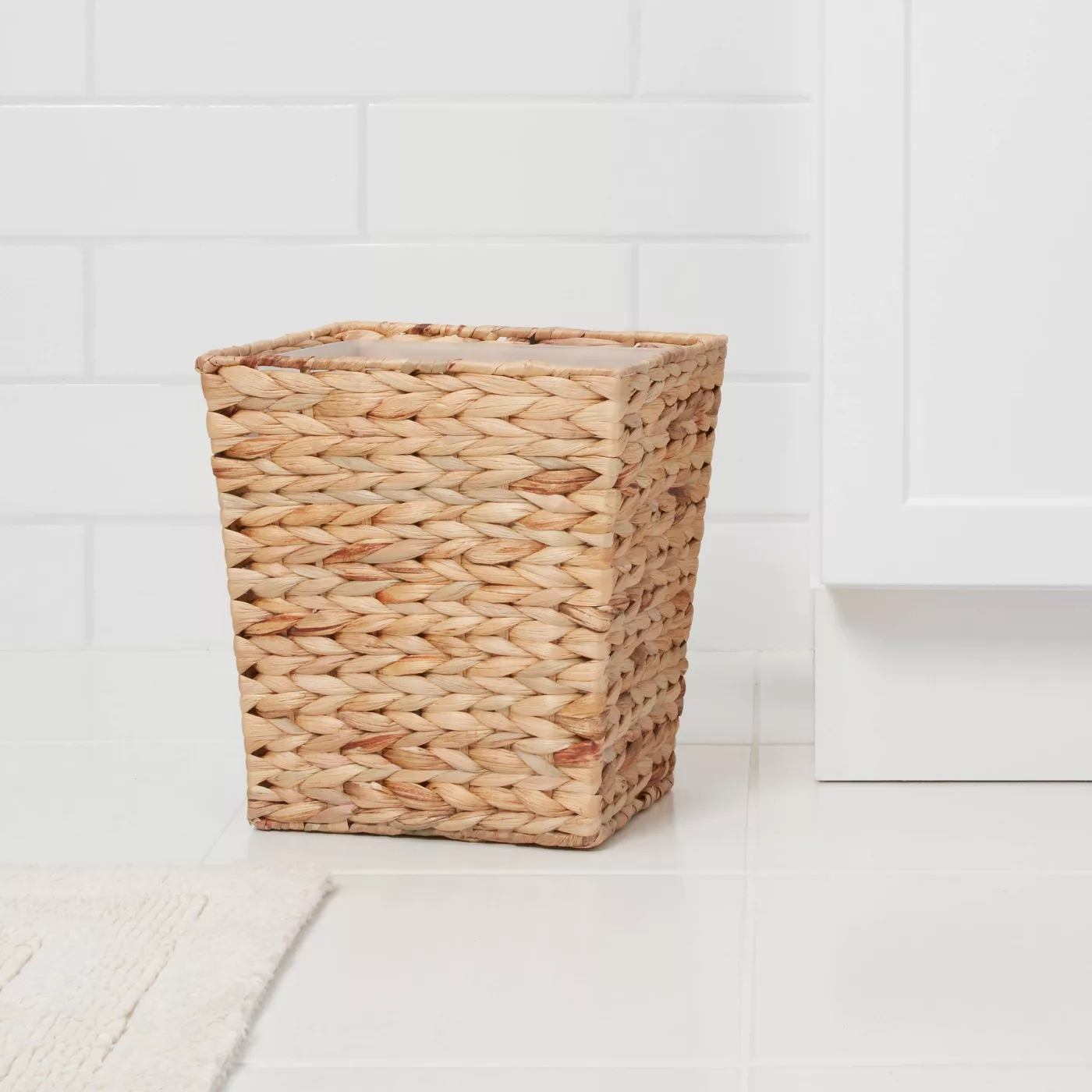 woven waste basket